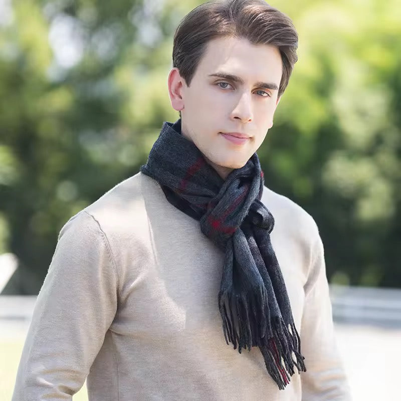 Plaid & Check Mens Muffler