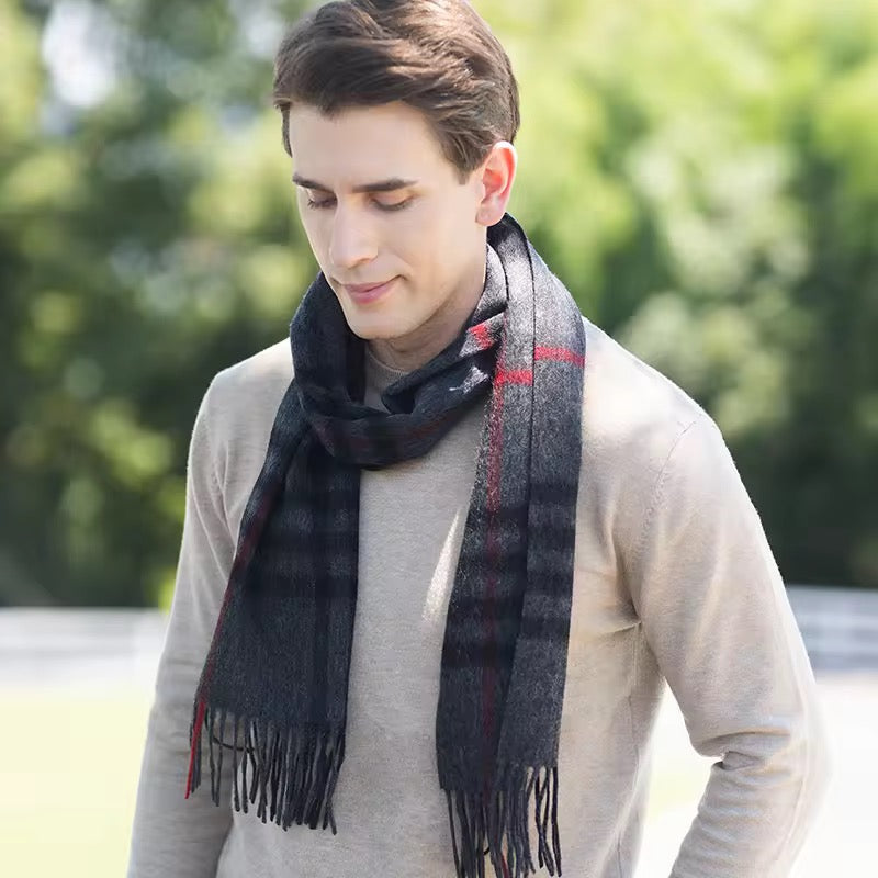 Plaid & Check Mens Muffler