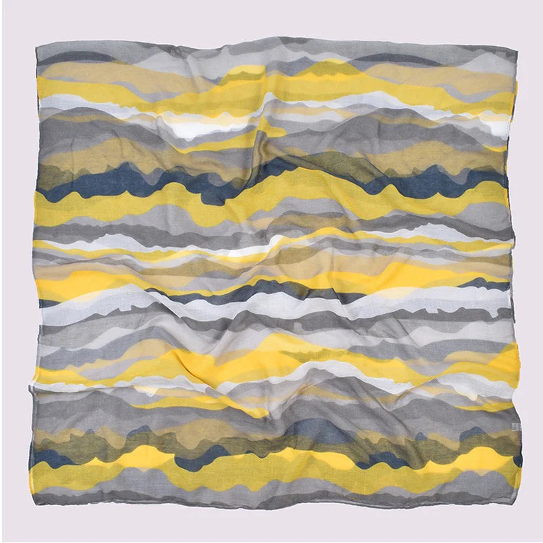 Camouflage Yellow Scarf