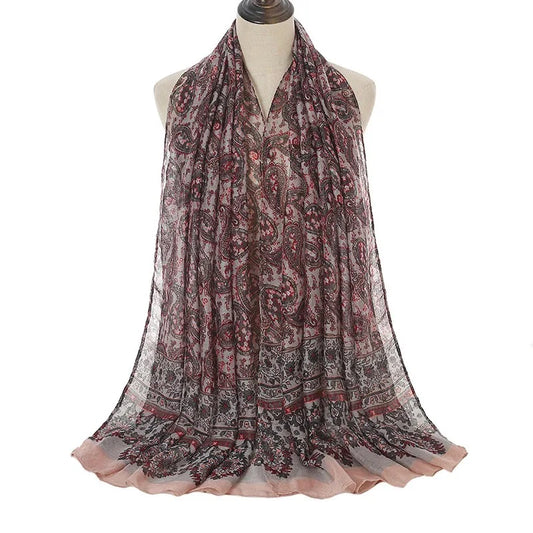 Lawn Print -A5 Ladies Stole/Scarf