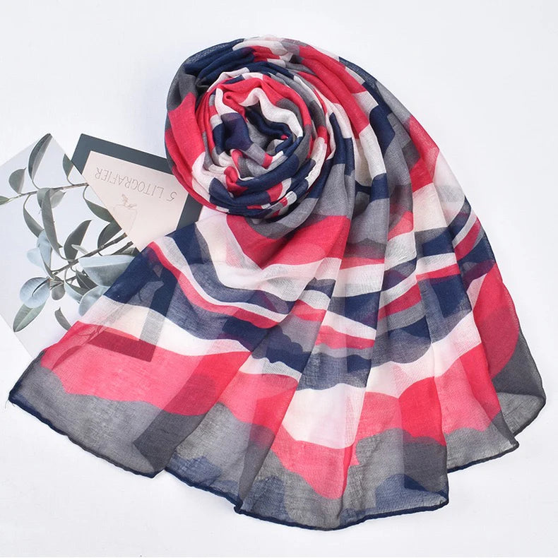 Camouflage Pink Scarf