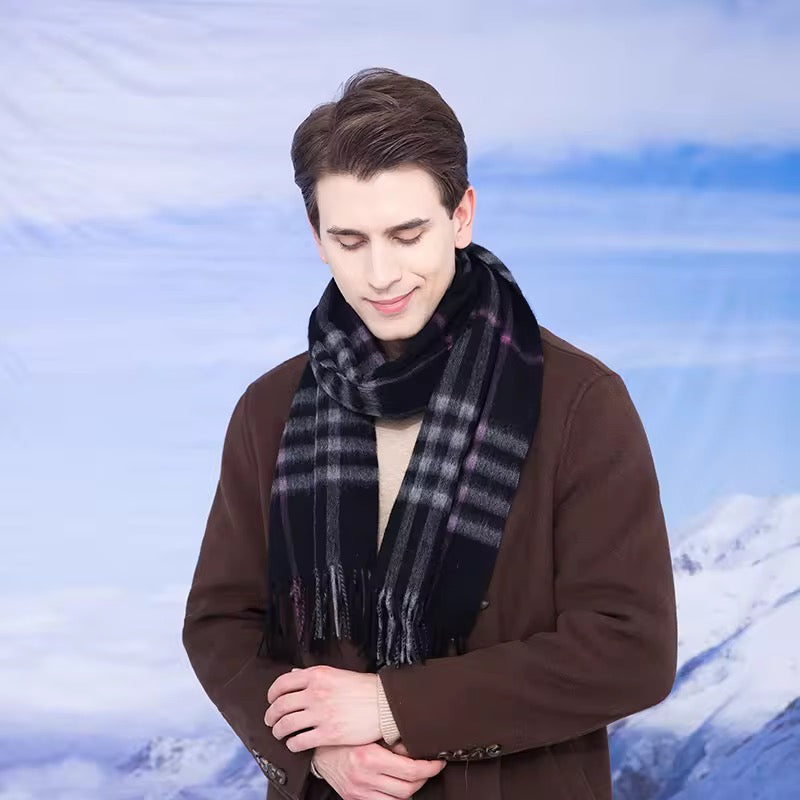 Plaid & Check Mens Muffler
