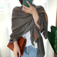 Graphical Viscose Scarf