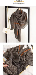 Graphical Viscose Scarf