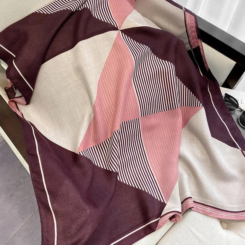 Designer stripe pink