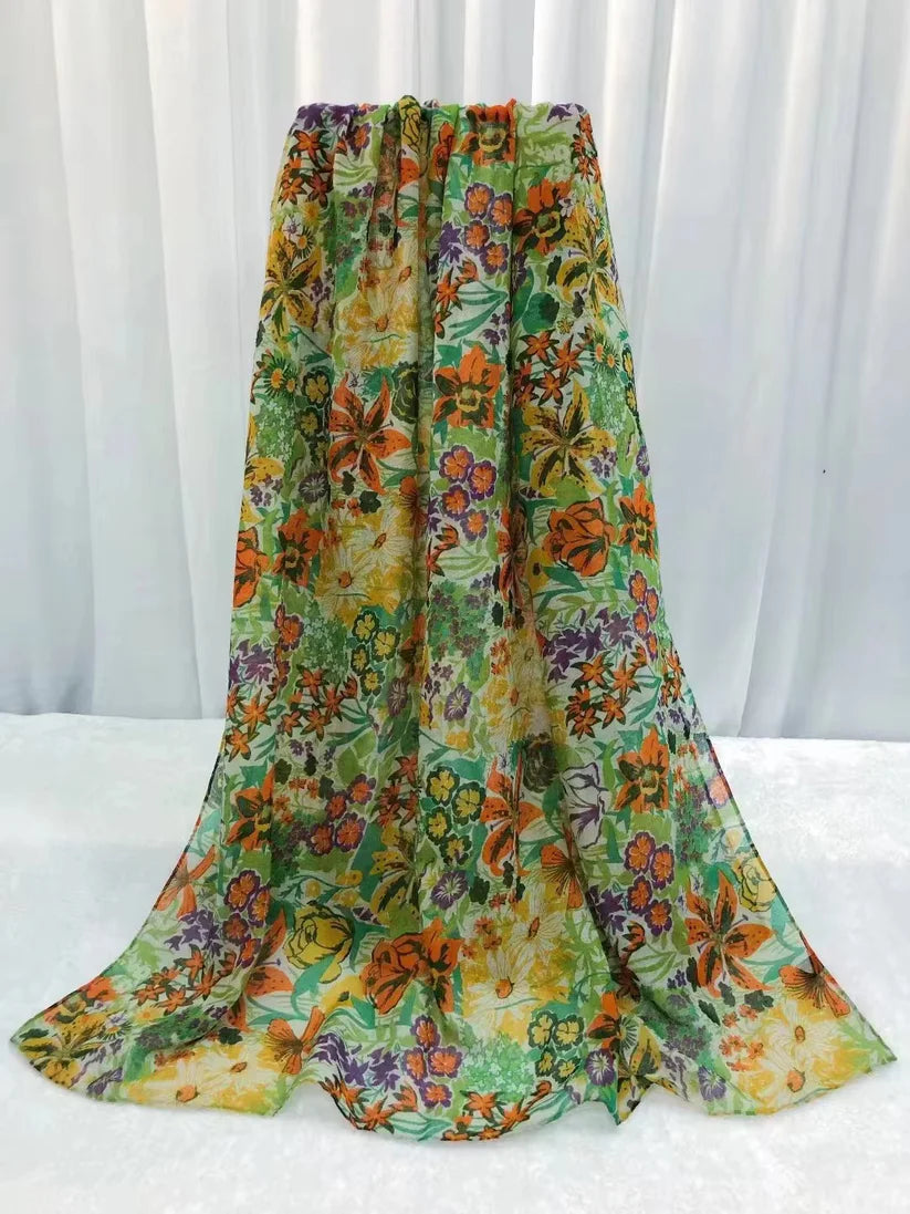 Flowers Print Scarf