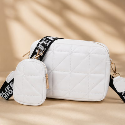 Urban Glint crossbody bag C-AR-5 White
