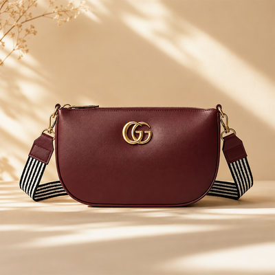 BM001 Crossbody Bag Maroon