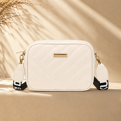 Elorina Luxe Crossbody Bag CAR1 White