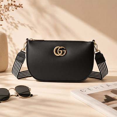 BM001 Crossbody Bag Black