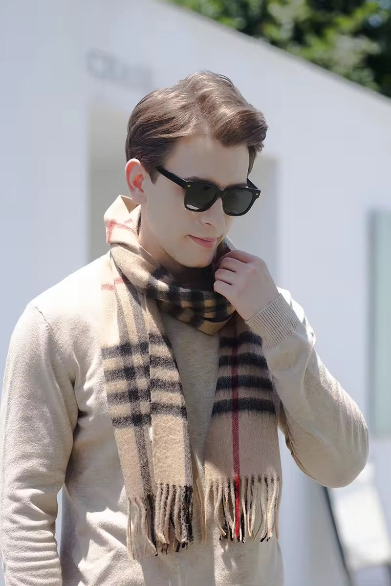 Plaid & Check Mens Muffler