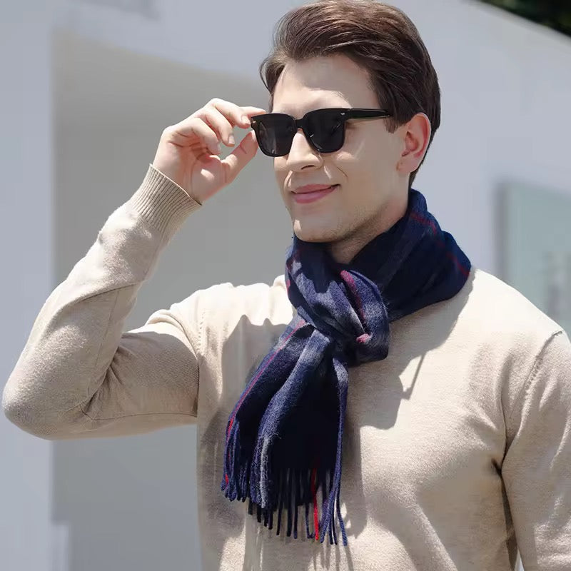 Plaid & Check Mens Muffler