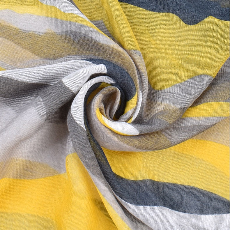 Camouflage Yellow Scarf