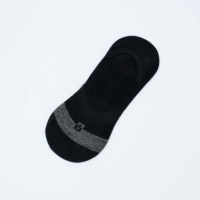 Mixed Designs Pack of 3 Men's No-Show Loafer Socks