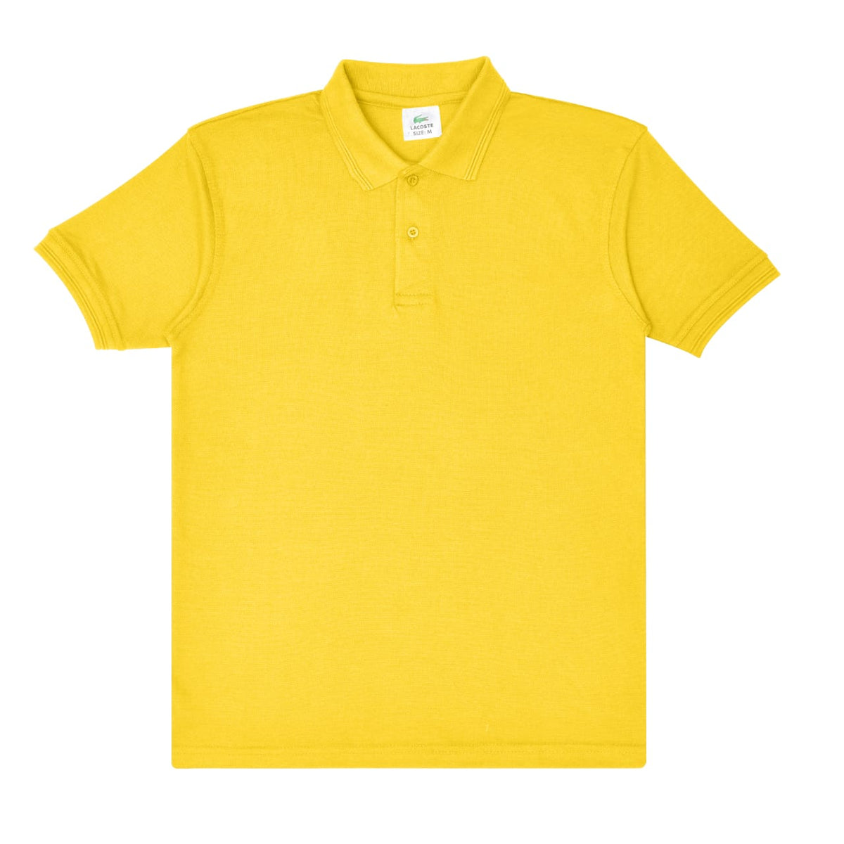 Lemon Luxe Polo Collar T-Shirt
