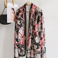Black Chain Printed