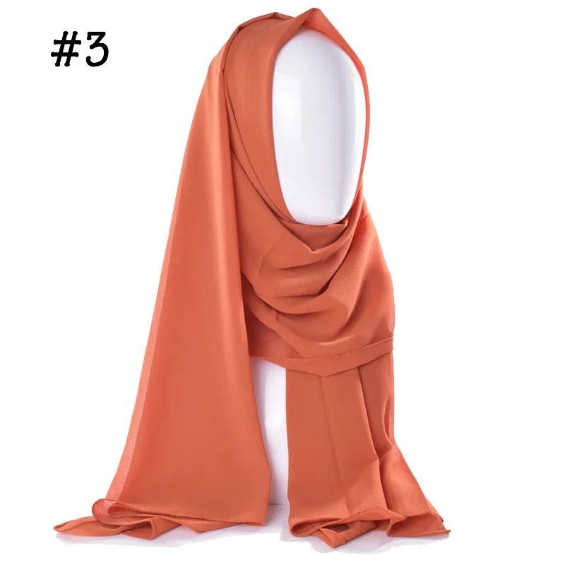 The Fiery Orange Scarf